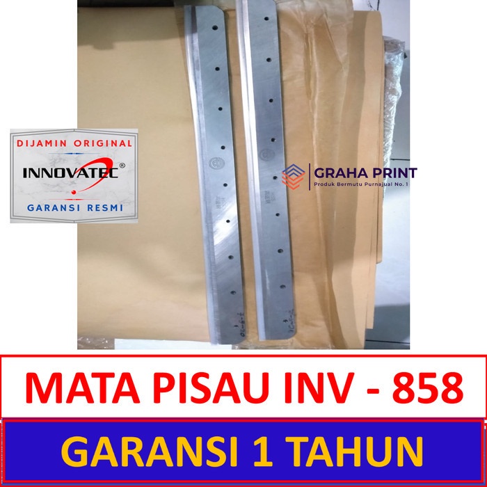 

Mata Pisau Mesin Potong Kertas 858 INNOVATEC Pisau Pemotong Kertas 858