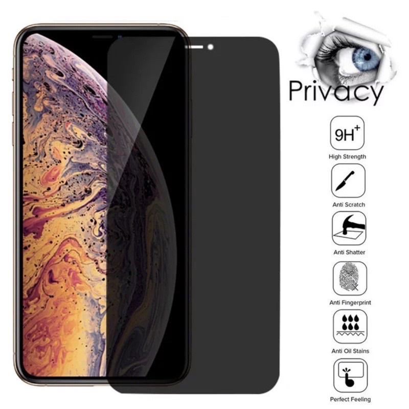 Tempered Glass Anti Spy Full Layar Iphone 5 Iphone 5s Iphone 6 Iphonr 6s Iphone 6s Plus Iphone 6+ Ip