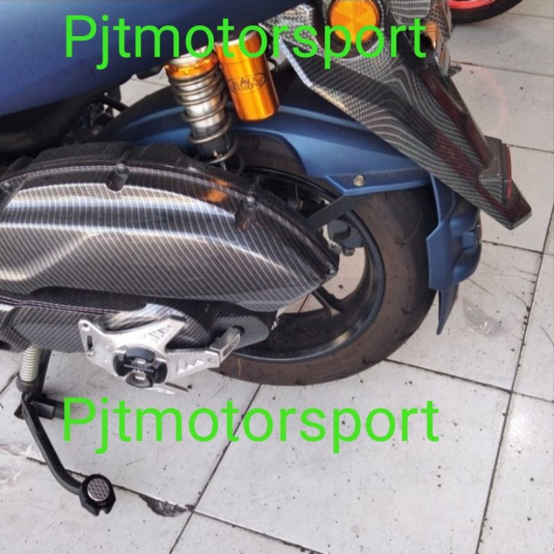 Spakbor Kolong Belakang Motor Yamaha Nmax-155 2020 / 2021 / 2022 / Nmax Old 2015 - 2019 Plastik ABS 