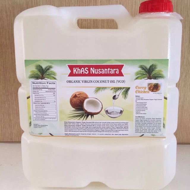 Organic VCO khas Premium Quality 1 jerigen 10 Liter