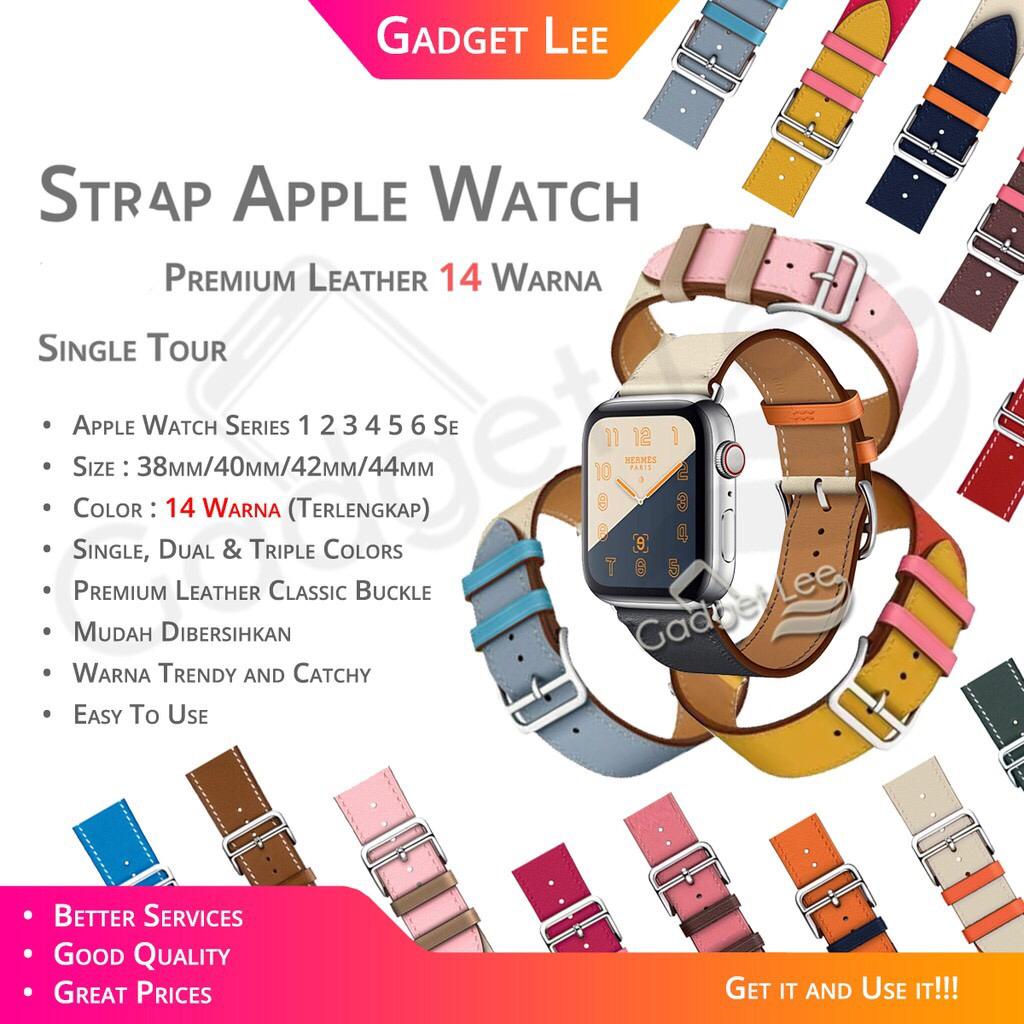 Strap Apple Watch Single Tour Leather iWatch Band