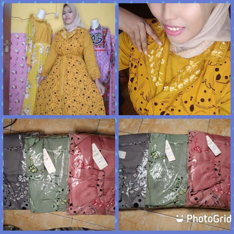 gamis lebaran terbaru tersimpel terkece2021