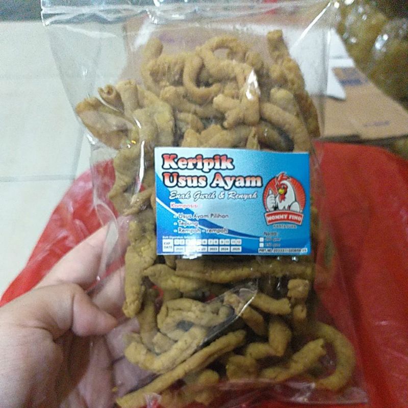 

keripik usus ayam mommy fino