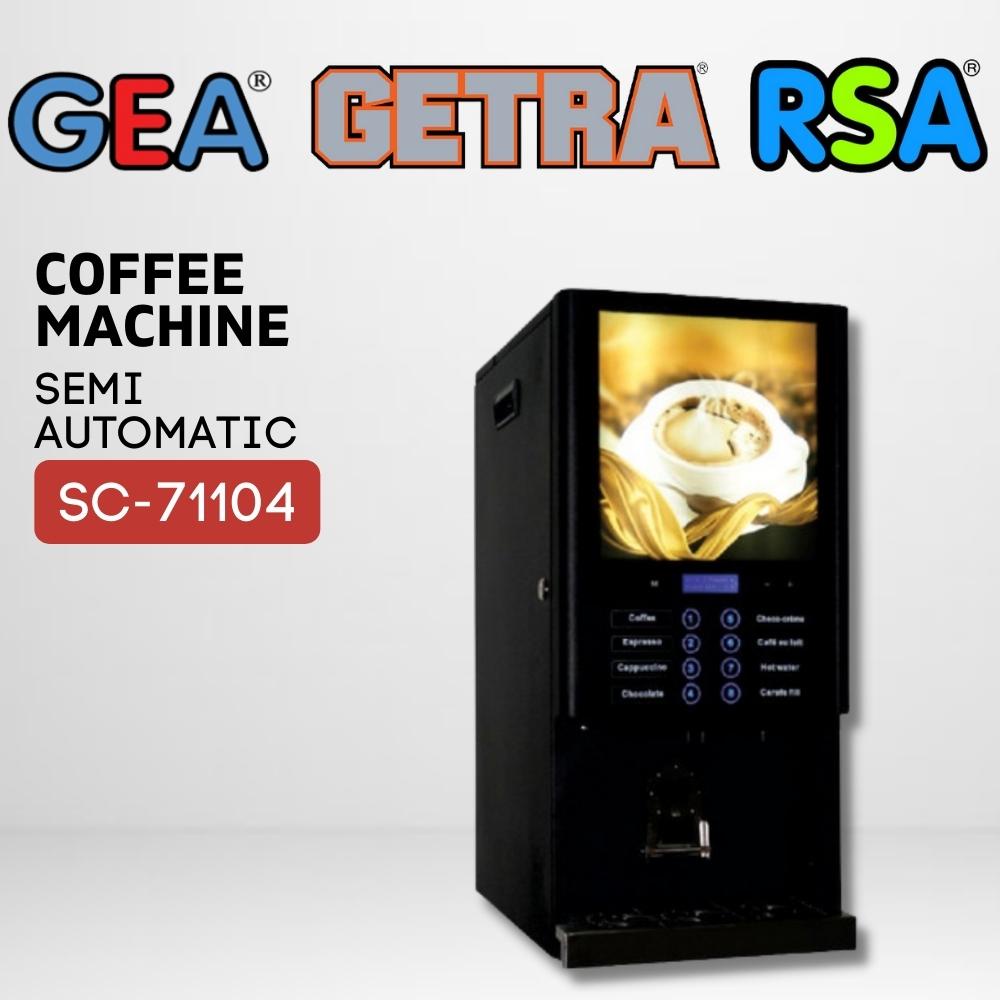 MESIN KOPI PROFESIONAL COFFEE MIX DISPENSER GETRA SC-71104 SEMI OTOMATIS ORIGINAL