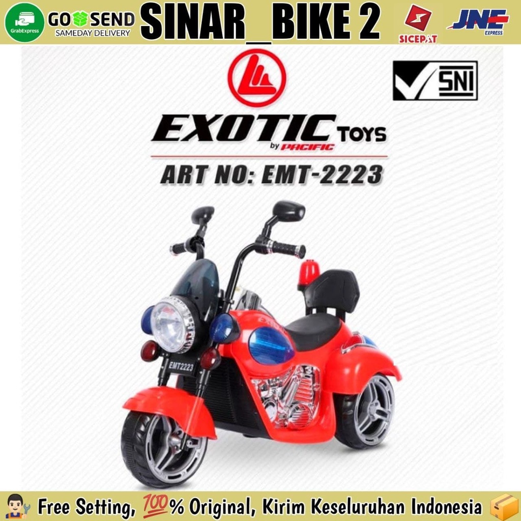 Mainan Motoran AKI EXOTIC EMT-2223 Harley