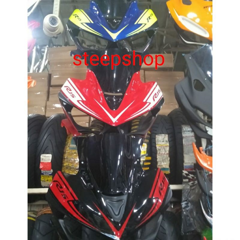 Kedok lampu depan/topeng lampu/cover lampu depan r15 model yamaha r25