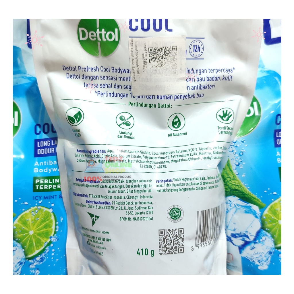 Dettol Body Wash Refill 410G