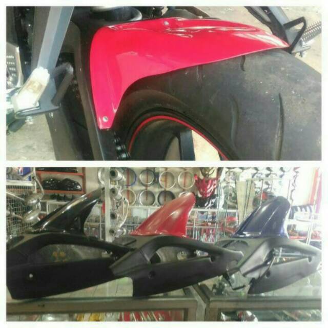 Hugger/cover arm/kondom arm yamaha r25 dan mt25 new series