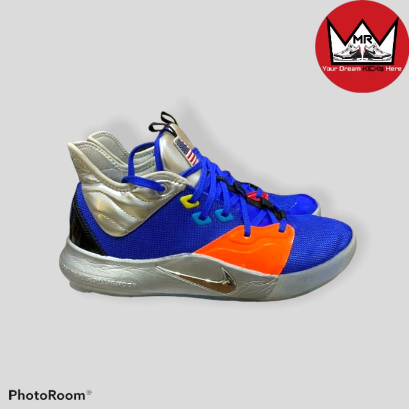 Sepatu Basket Nike PG 3 NASA (100% Authentic)