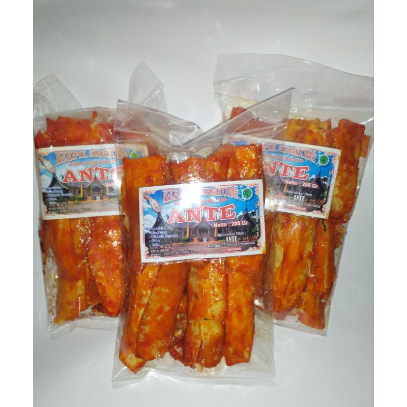 

Balado singkong / Sanjai