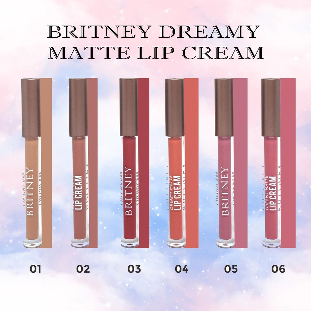 PROMO PURBASARI Britney Dreamy Matte Lip Cream/PURBASARI/LIPCREAM/LIPSTICK