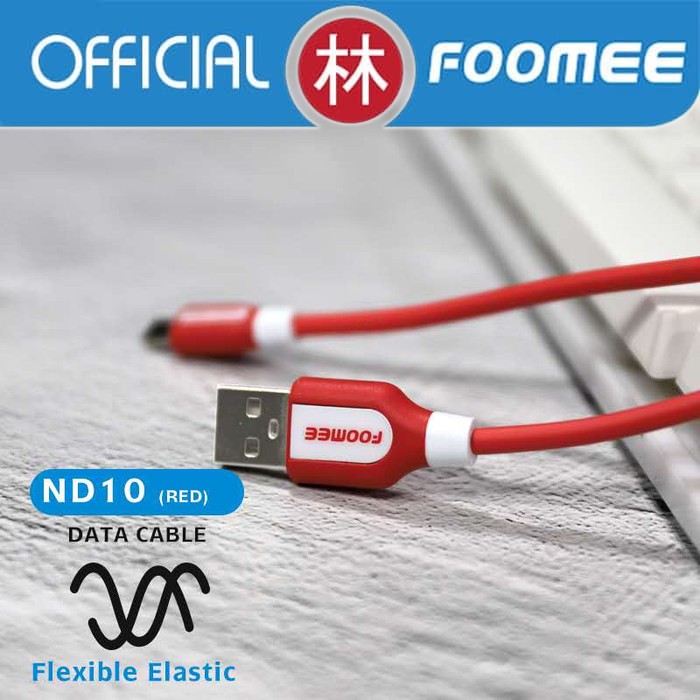 Foomee ND10 Micro USB Data Cable Flexibel Elastic