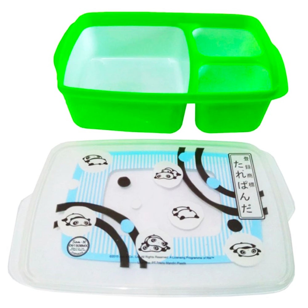 FM - Calista lunch box kotak makan 3 sekat food grade - Random Colour