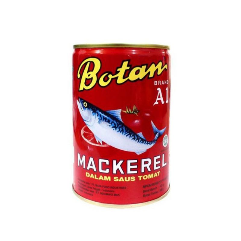

Botan Mackerel 425 gr