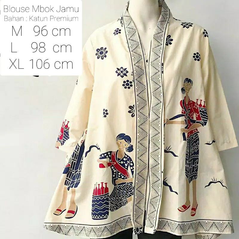 Blouse Batik Mbok Jamu