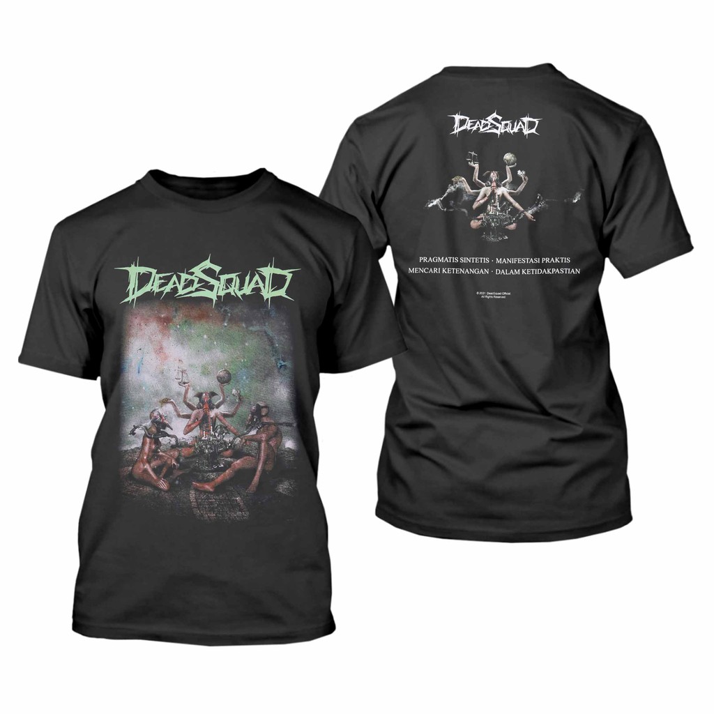 Metalgear Music Original Tshirt Deadsquad - Pragmatis Baju Kaos