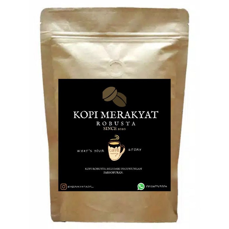 

Kopi Robusta Parsoburan Fresh Bubuk 250 gr