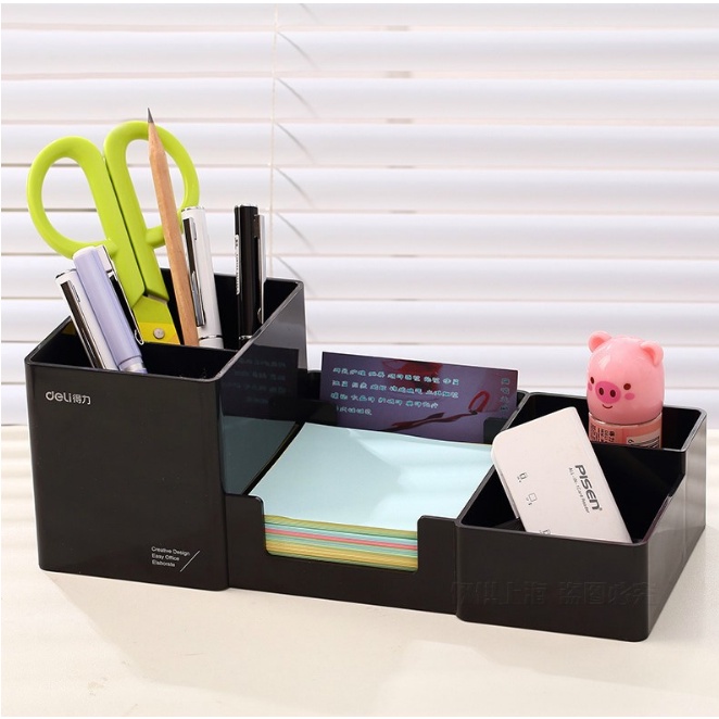 

Deli tempat alat tulis tempat pulpen tempat pensil pen stand desk organizer - 9118