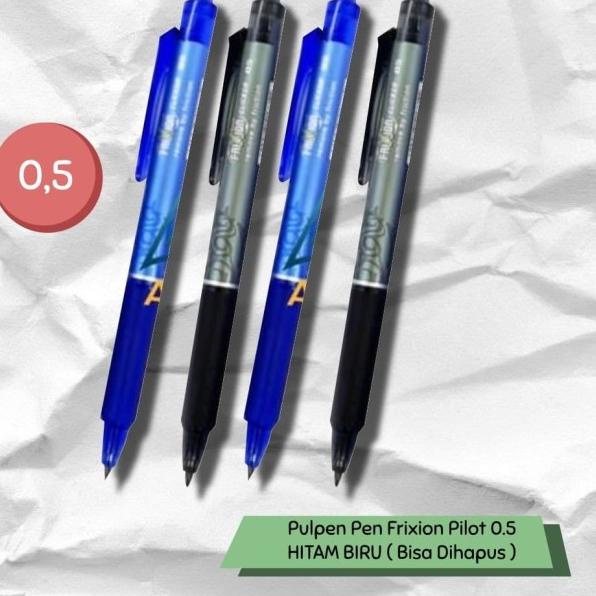 

TOP PRODUK ✹ Pulpen Pen Frixion Pilot 0.5 HITAM BIRU ( Bisa Dihapus )..