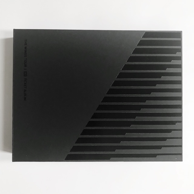 BTS - Wings Tour Ticket Book (no photocard)