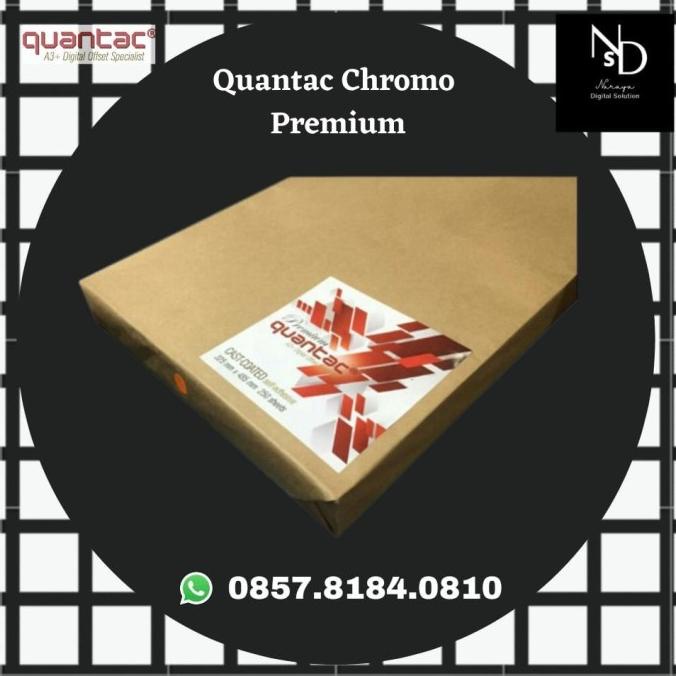 

Sticker Quantac Chromo Premium stiker Label Paper - Pack isi 250lmbr