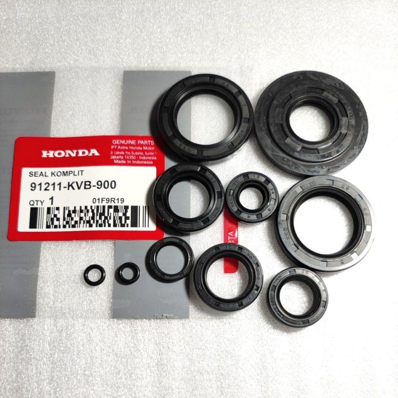 (COD) OLI SEAL KOMPLIT BAK MAGNET HONDA VARIO BEAT KARBU ORIGINAL