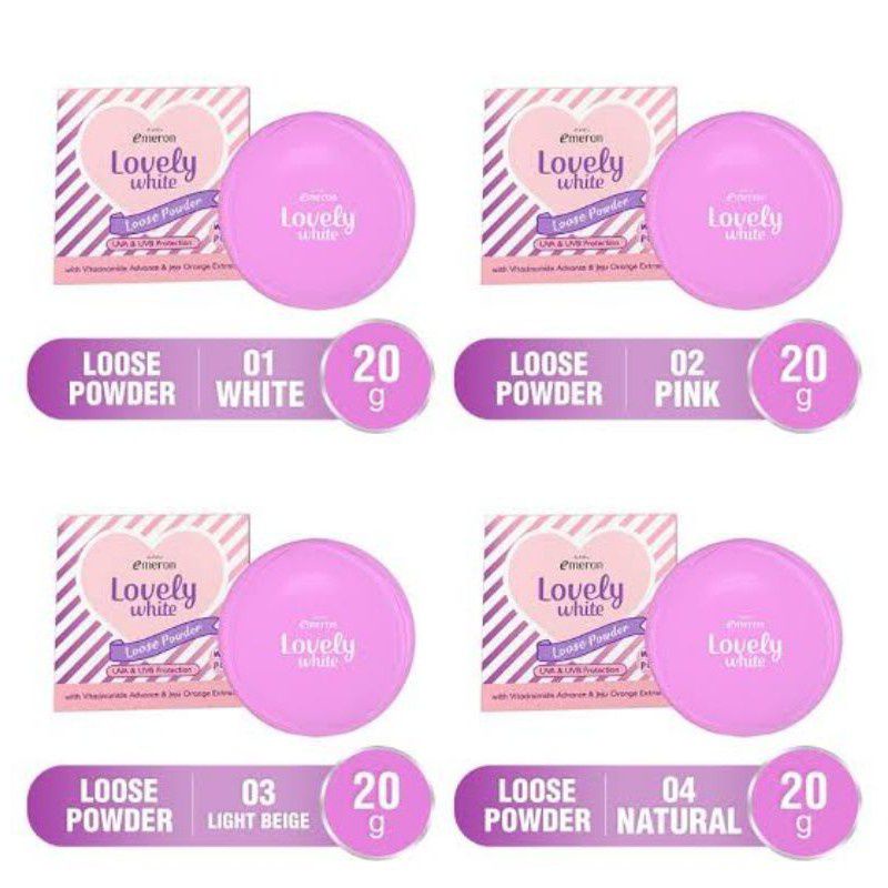 Emeron Lovely Loose Powder Bedak Tabur