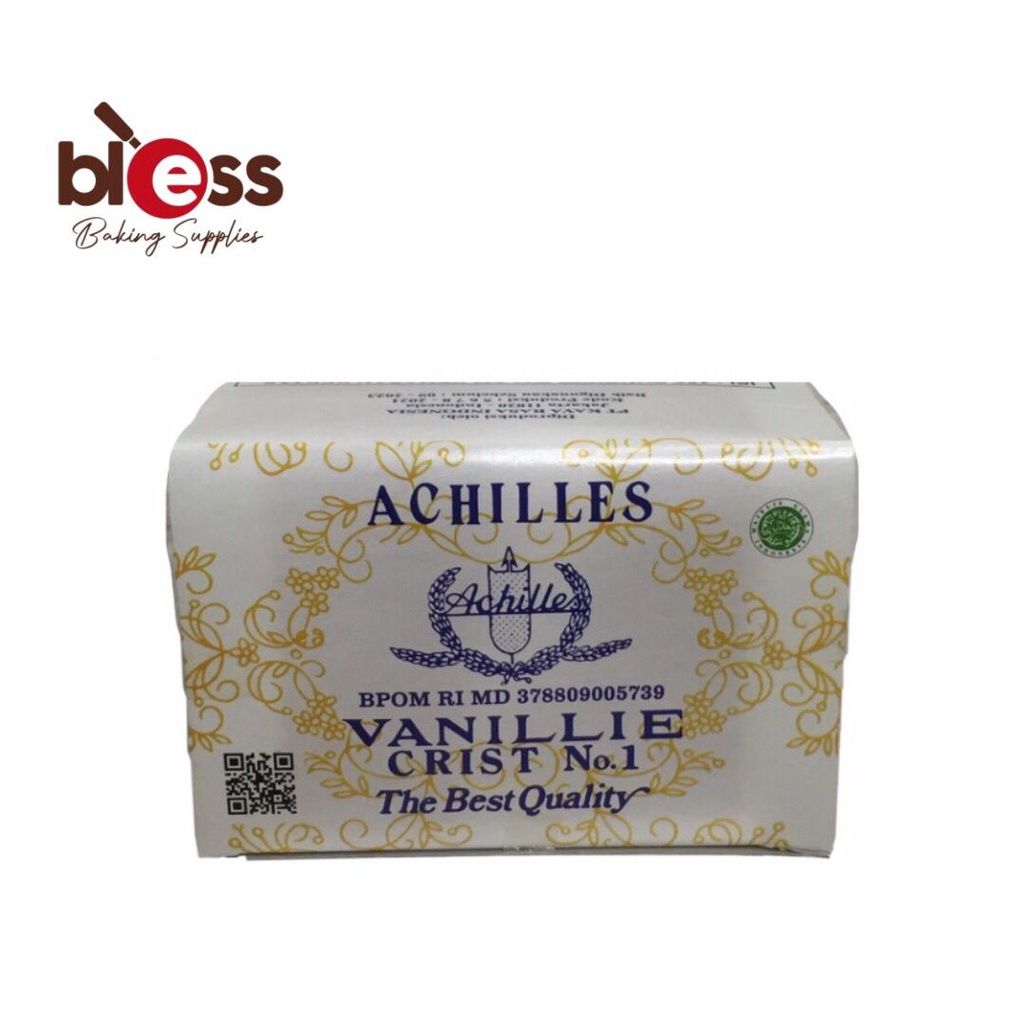 

VANILLIE ACHILLES / VANILI ACHILLES / VANILA ACHILLES BOX ( 100 PCS X 2 GR )