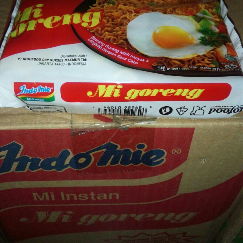 

Indomie goreng 1dus