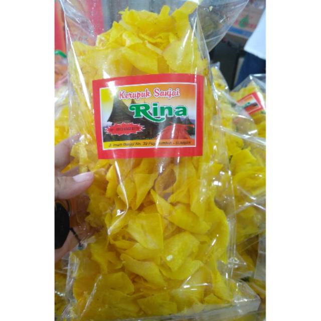

Keripik Sanjai Kuning Karitiang