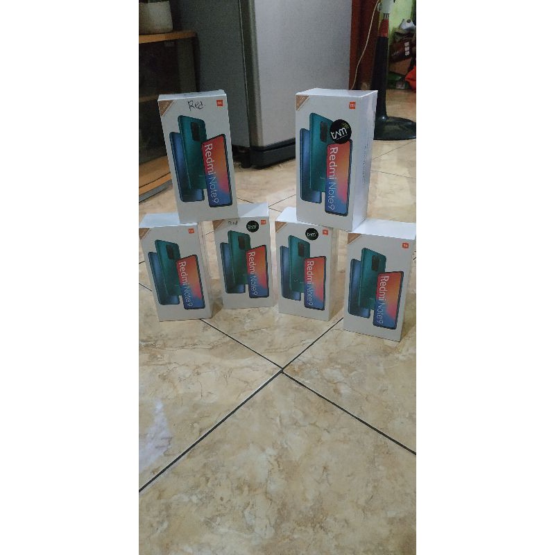 XIAOMI REDMI NOTE 9 TAM RAM 6GB ROM 128GB 6/128 & 4/64 GARANSI RESMI TAM - NEW ORIGINAL - MURAH