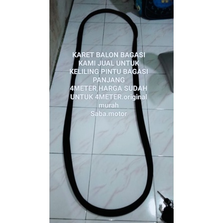 Jual Karet Balon Pintu Bagasi Mobil Universal Original Harga Utk Mtr