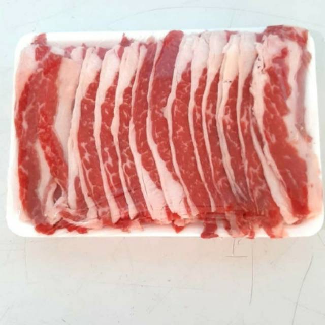

Short plate slice yoshinoya / daging slice