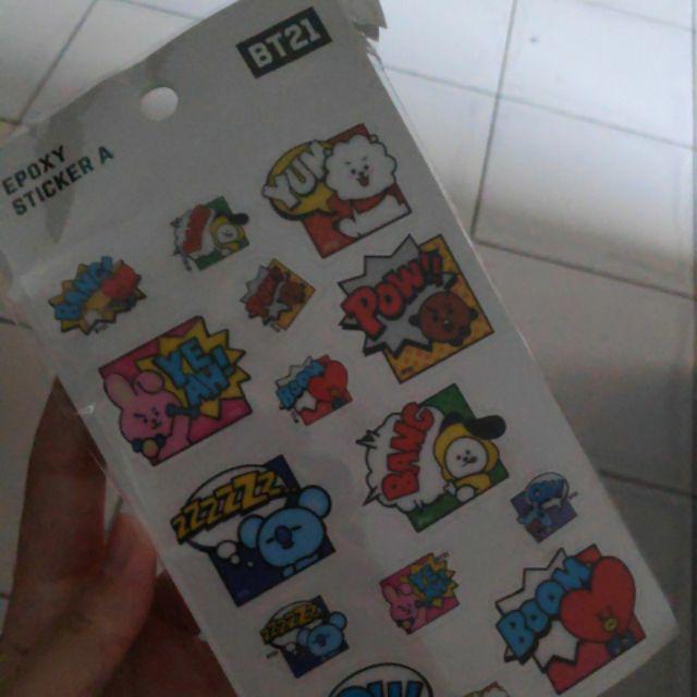Stiker Dinding Desain Bts Bangtan Boys Bts Bangtan Boys Bt21