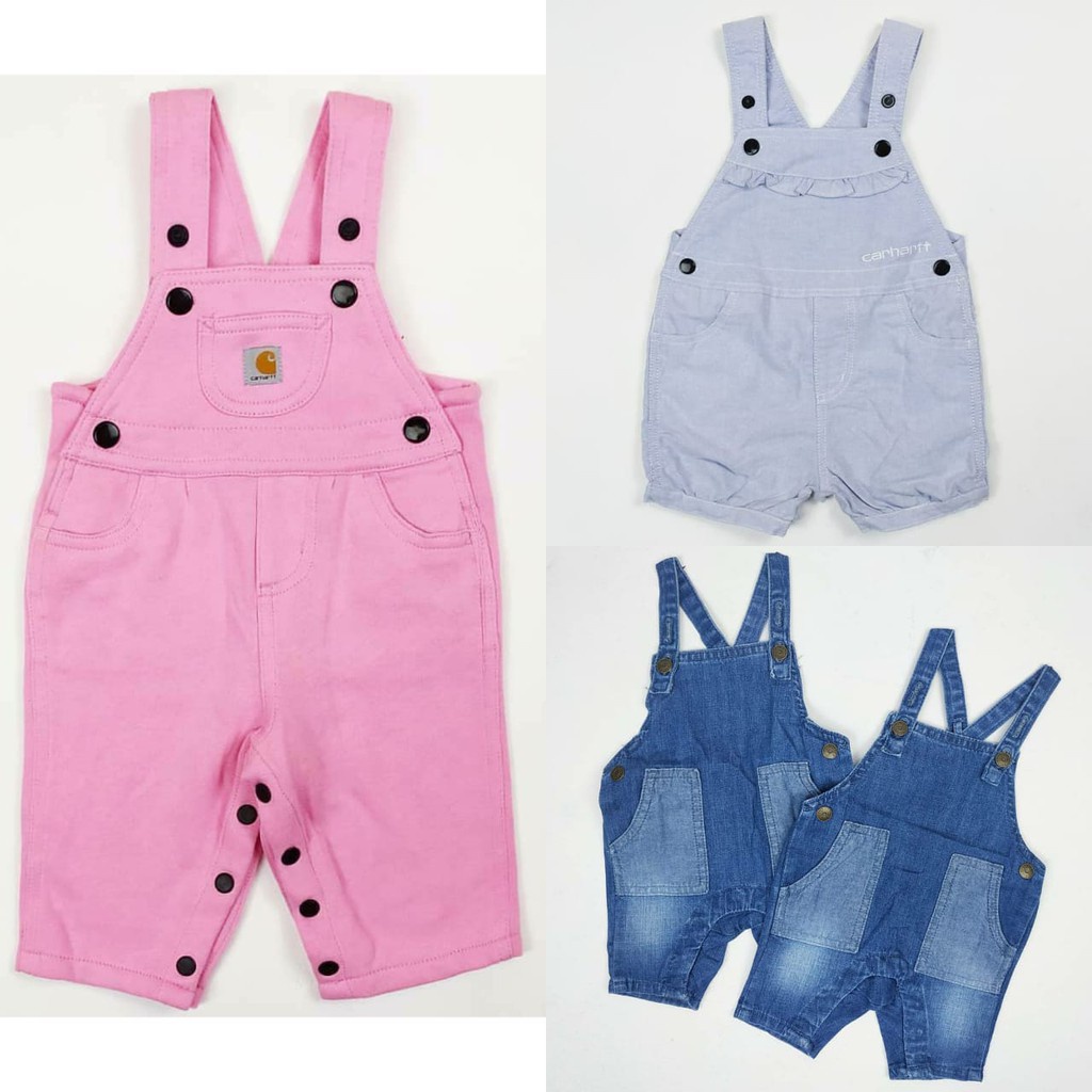 AMT Overall Anak Perempuan Overall Anak laki Laki (Unisex) Pocket Carhartt (OVERALL SAJA)  08122C-3 