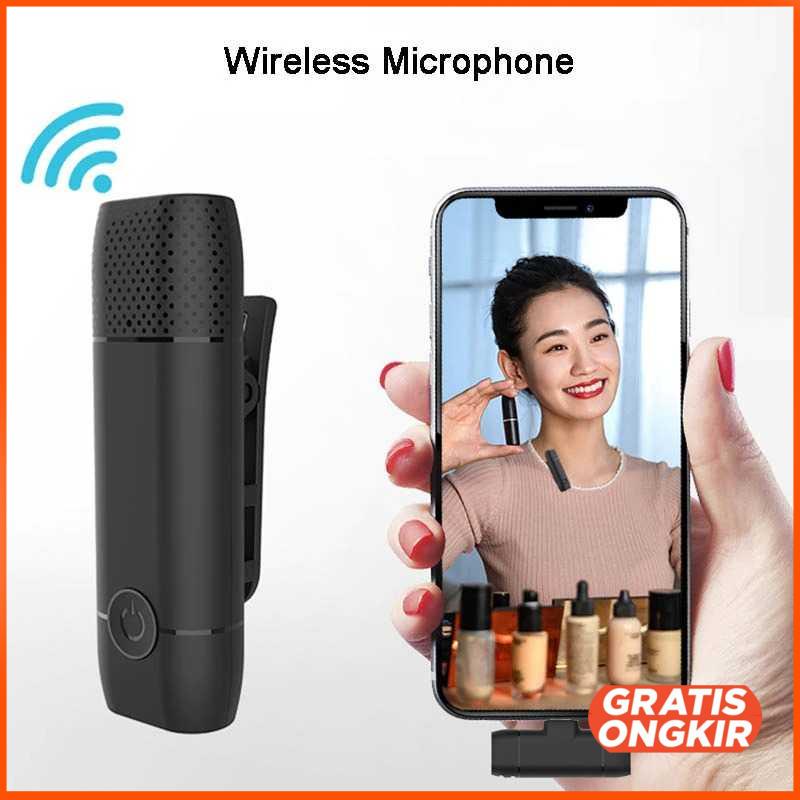 Wireless Lavalier Lapel Microphone Live USB Type-C RM5215