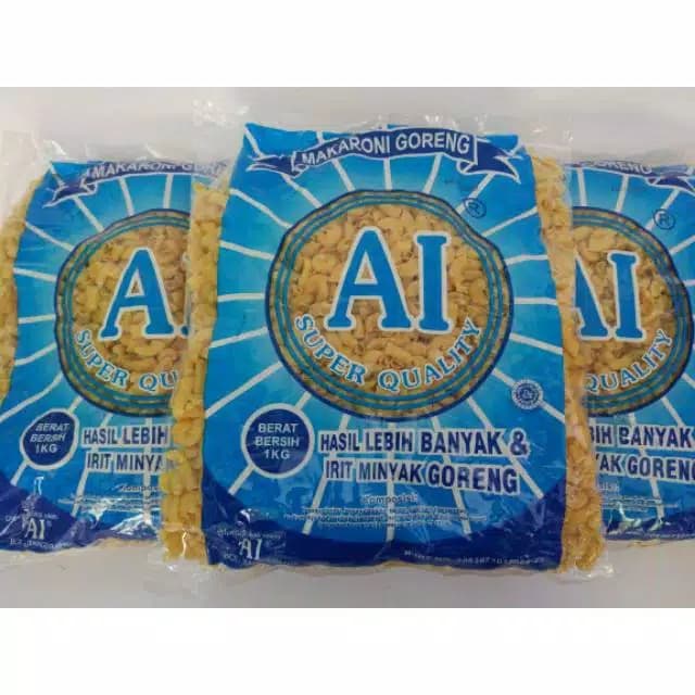 

PASTA-ANEKA- MAKARONI GORENG A1 ( BIRU ) 1 KG -ANEKA-PASTA.