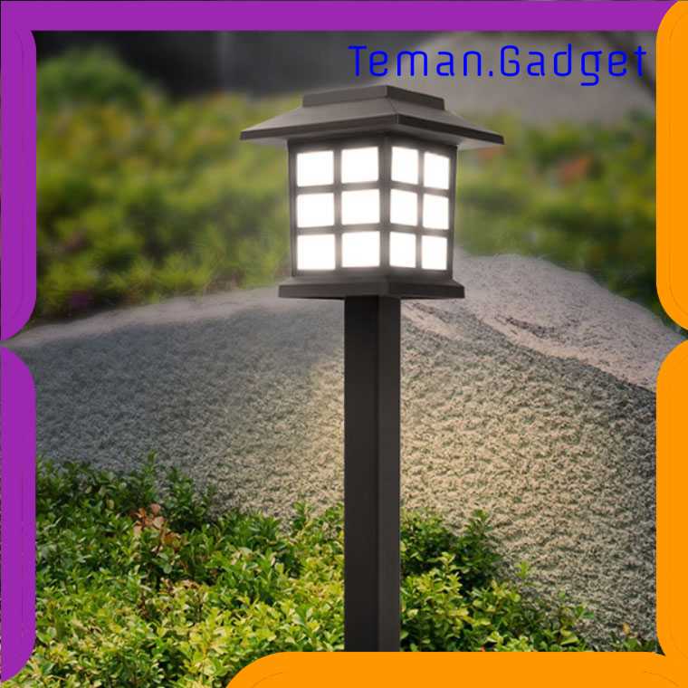 TG-DHA Lampu Taman Solar Panel Garden Ground Plug - EM320