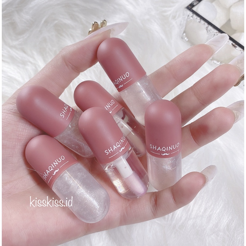 Lip Gloss Changing Colors Lip Balm Berubah Warna Shaqinuo MOISTURIZING AND BRIGHTENING LIPS XX022