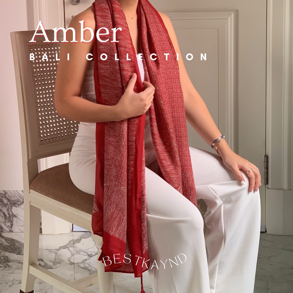 Amber Shawl - Bali Collection | The Best Kaynd | Batik Selendang Hijab Syal