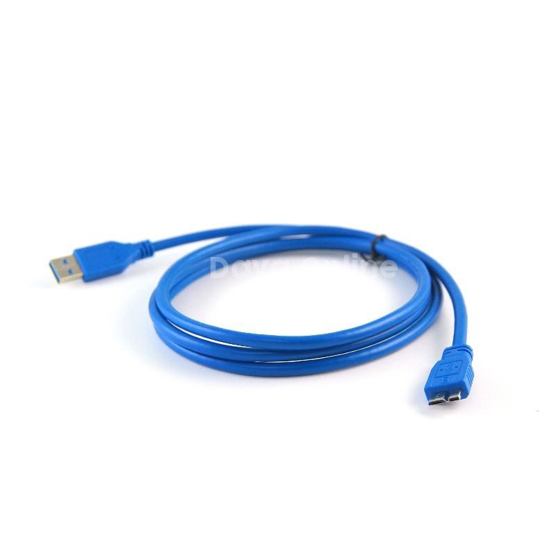 KABEL USB 3.0 MURAH PANJANG 1.5 METER VARIASI WARNA BIRU-KABEL DATA USB UKURAN 3.0 MURAH HQ AWET - TEKNO KITA