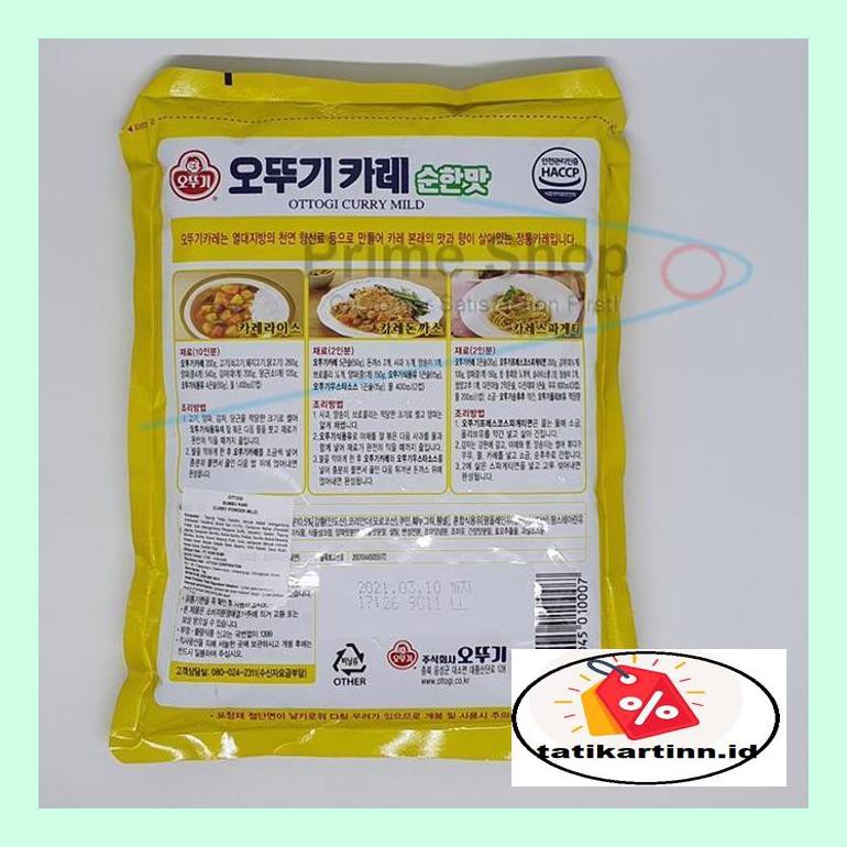 

T4Tksot Bumbu Ottogi Curry Hot / Mild Powder 1 Kg - Hot Sotytat