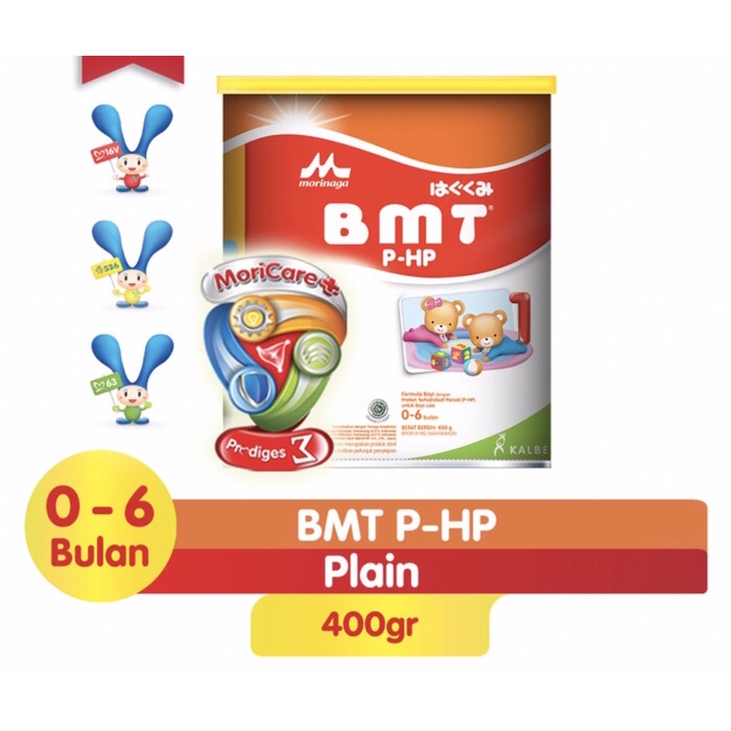 BMT PHP 400 gram ( susu nutrisi lengkap bayi mencegah alergi )