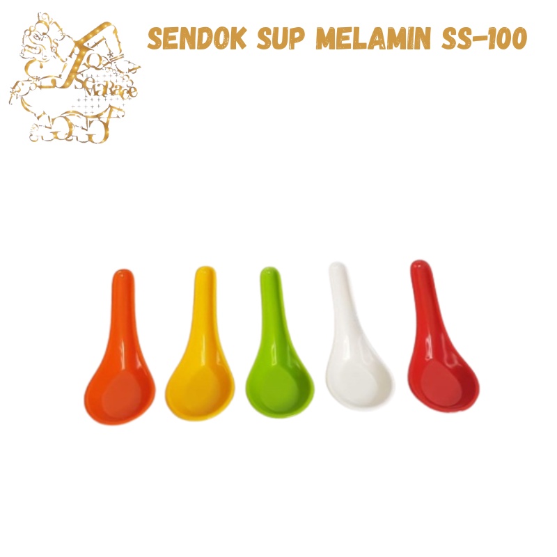 SENDOK SUP MELAMIN 5,2&quot;