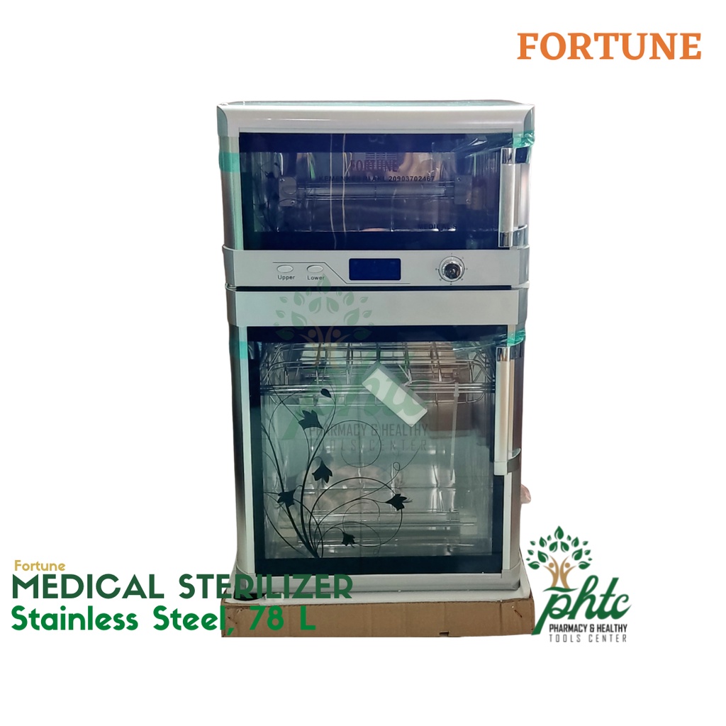 FORTUNE Sterilisator 2 Pintu l Medical Sterilizer l Sterilisator Kering 2 Pintu