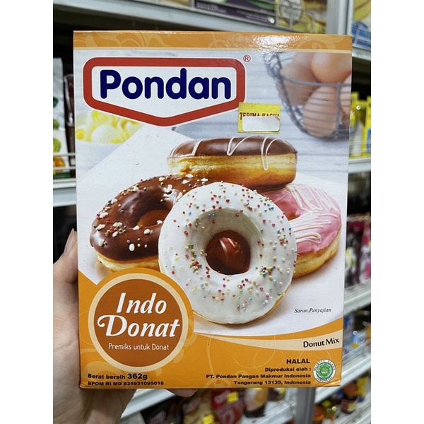 Premiks Donat PONDAN 362gr / indo donat / premix