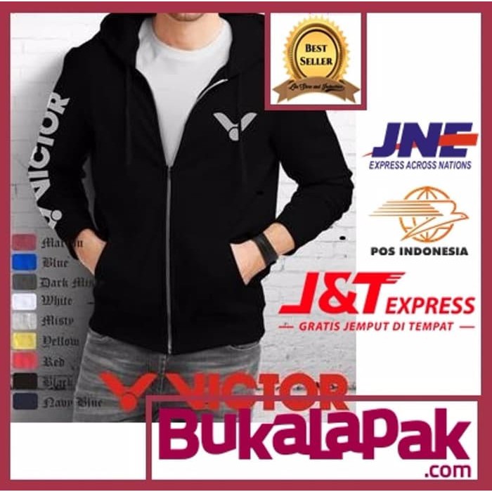 TERLARIS jaket victor badminton murah