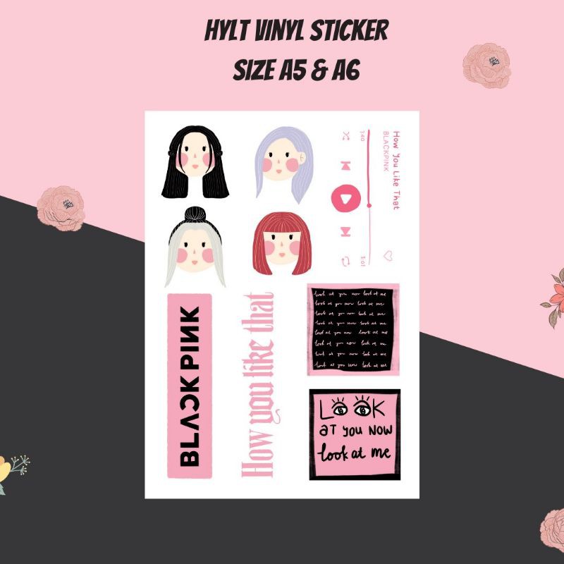 

BLACKPINK CHROMO STICKER HYLT EDITION