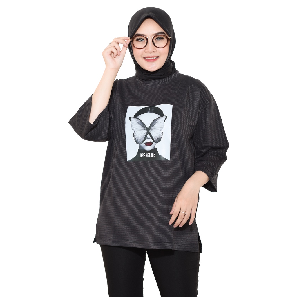 OrangeBee/Kaos Wanita/Oversize/OS-09