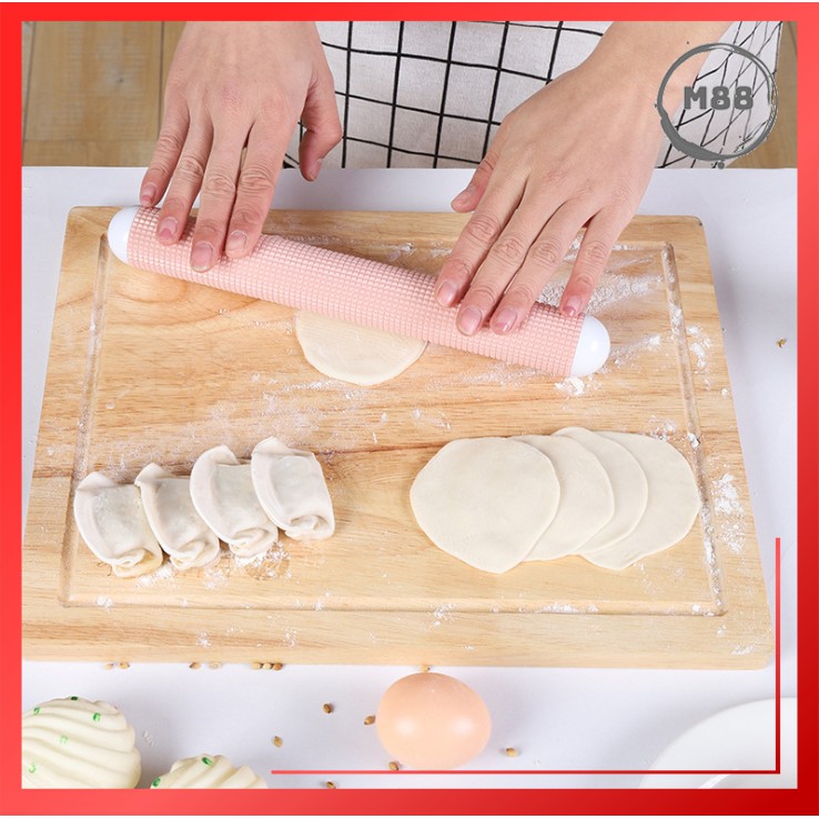 Rolling Pin Adonan Kue Anti Lengket Penggilas Adonan Penggiling Adonan Premium Bahan ABS